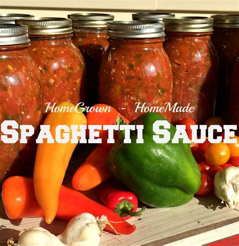 Make and Can Spaghetti Sauce! – Farm Fresh For Life – Real Food for ...