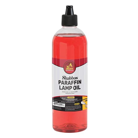 Quality Paraffin Lamp Oil - Red - Smokeless Odorless All Purpose Use ...