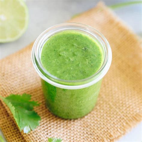 Fresh Cilantro Lime Dressing [Easy + Fast!] - The Healthy Maven