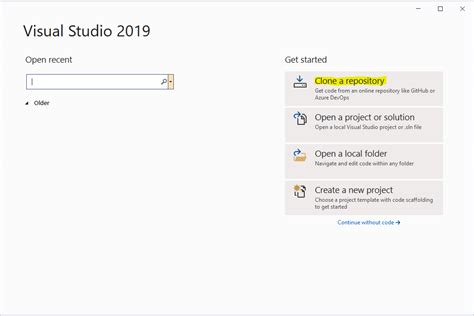 Image result for Visual Studio 2019 Copy a Project