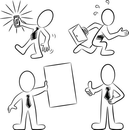 Black and White Business Cartoon Image 的图像结果