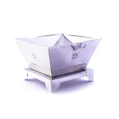 Indian Stainless Steel Mirror Finish Homa/Hawan Kund with Copper ...
