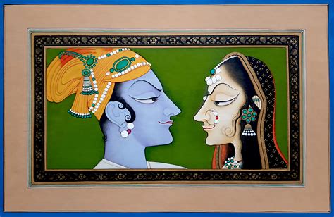 Radha and Krishna as Bani Thani – Bridge Bharat