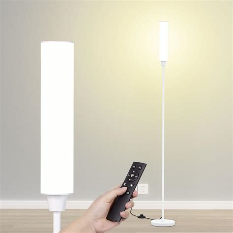 Nukanu Floor Lamp with Remote Control,Bright Floor Lamps for Living ...