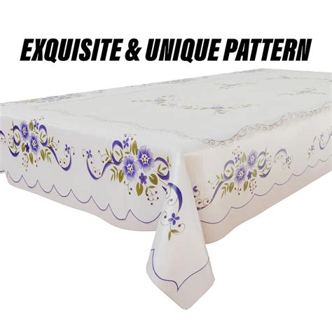Kuber Industries Center Table Cover | Alloy PVC Flower Center Table ...