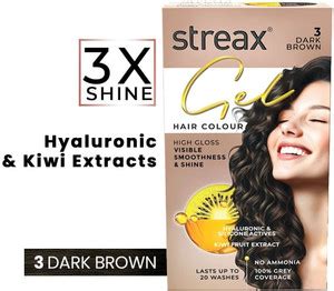 Streax Gel Hair Colour for women, 150 ml |No ammonia |100% grey ...