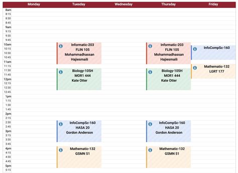Is this schedule attainable? : r/umass