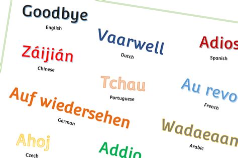 How to Say Goodbye: A Journey Through Diverse Cultures and Languages
