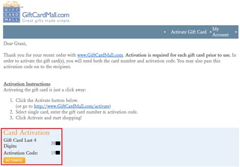 Image result for Gift Card Activation Code