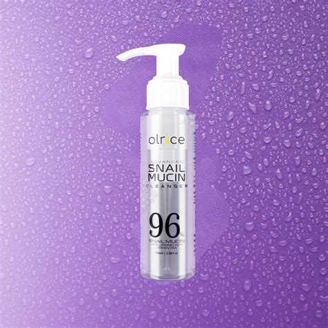 OLRICE Advanced Snail Mucin Cleanser – 96% Snail Mucin | Hydrating Gel ...