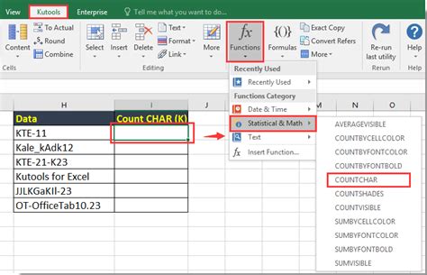 Image result for Excel Function Count Letters