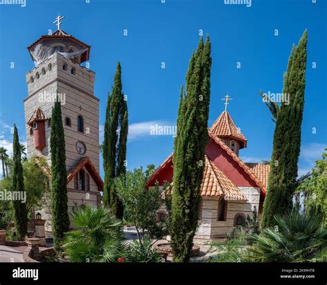 St George's Chappel at St Anthony's Greek Orthodox Monastery Stock ...