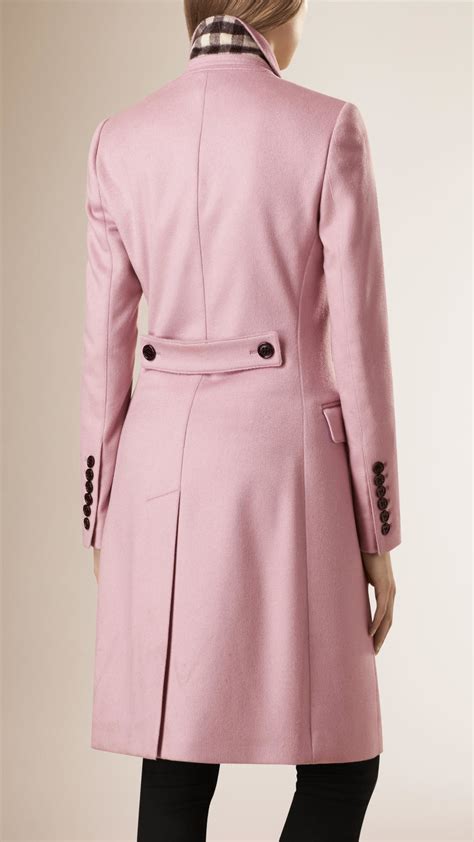 Pink Wool A Line Coat at Amber Polk blog
