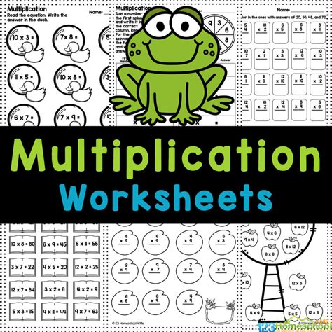 Image result for Math Worksheets Multiplication Fun