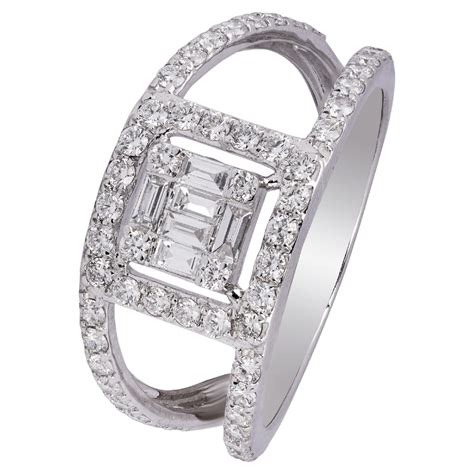 14k gold Diamond Ring For Sale at 1stDibs