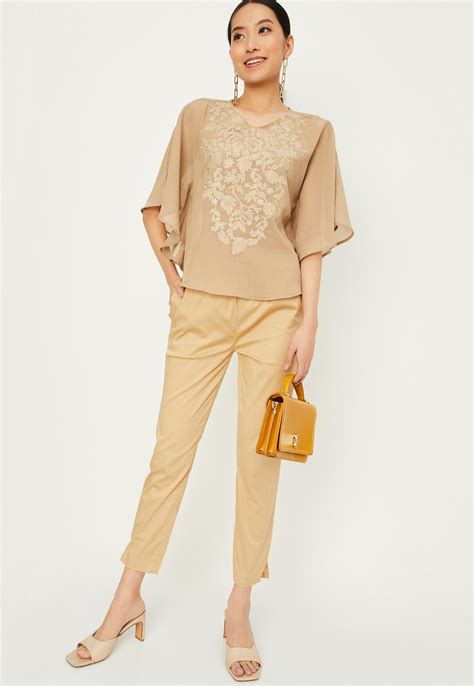 Buy Women Solid Straight Pants Online at just Rs. 499.0 - 1000013145647 ...