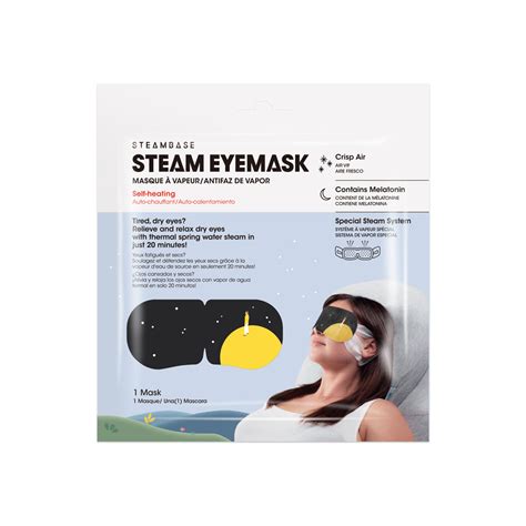Steambase Steam Eye Mask - Crisp Air | Masksheets