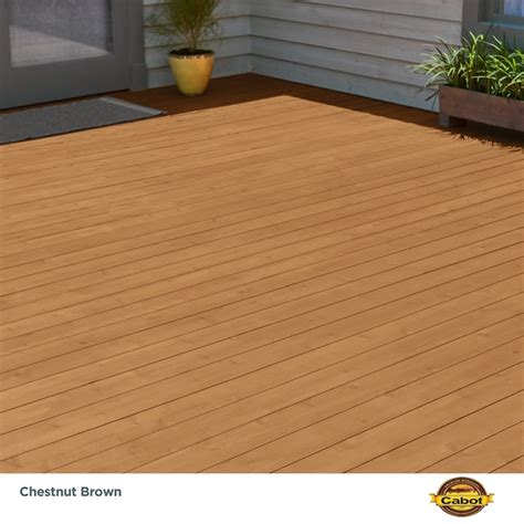 Cabot Chestnut Brown Semi-solid Exterior Wood Stain and Sealer (1 ...