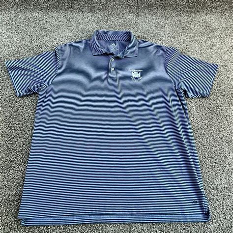 Peter Millar Peter Millar Polo Shirt Mens Extra Large Blue Seaside Wash ...