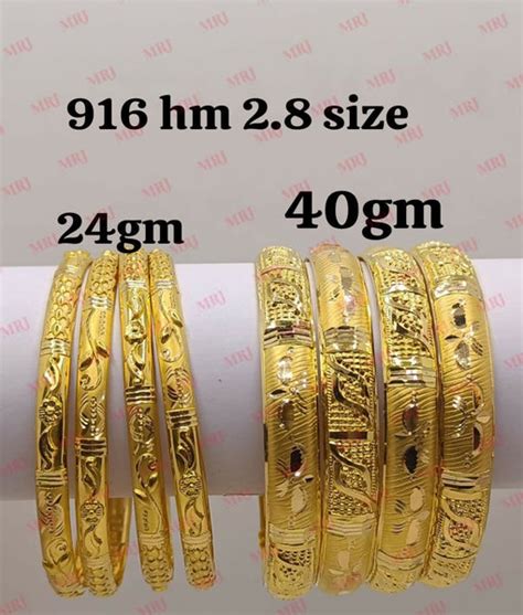 22kt Gold Bangles – HM Sarafa Bazar India Pvt Ltd