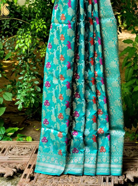 Handloom Banarasi Katan Silk Saree – Khinkhwab