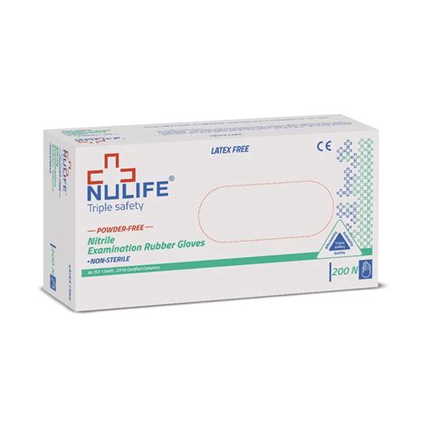 Powder Free Nitrile Gloves, Latex Free Examination Gloves, Nitrile Gloves