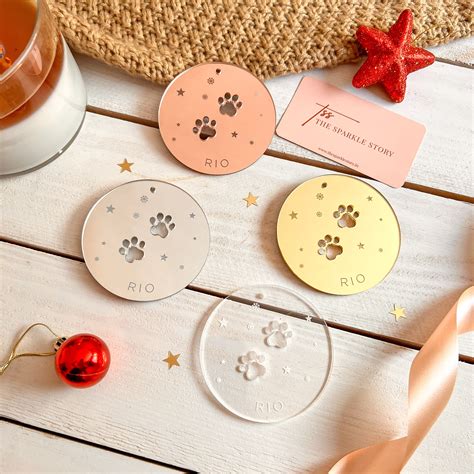 Personalized Ornament - Paw - Single - COD Not Applicable – Shop ...