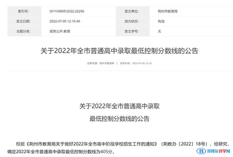2022年湖北荆州中考成绩查询网站：http://jyj.jingzhou.gov.cn/