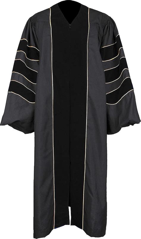 Newrara Deluxe Unisex Doctoral Graduation Gown with India | Ubuy