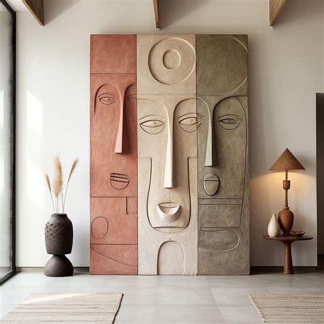 Ar. Ajit Gavhane on Instagram: "wall mask #illustration #art # ...