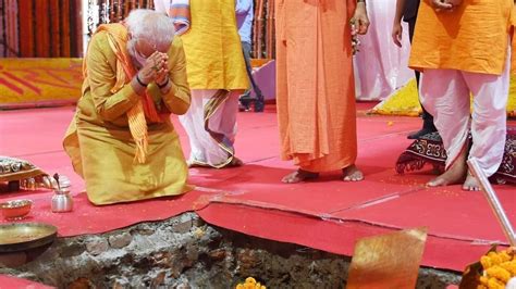 Ram Mandir: PM Narendra Modi starts special 11-day ritual ahead of Pran ...