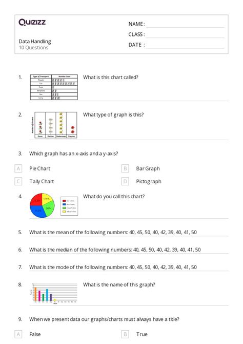 50+ Tally Charts worksheets for 6th Class on Quizizz | Free & Printable