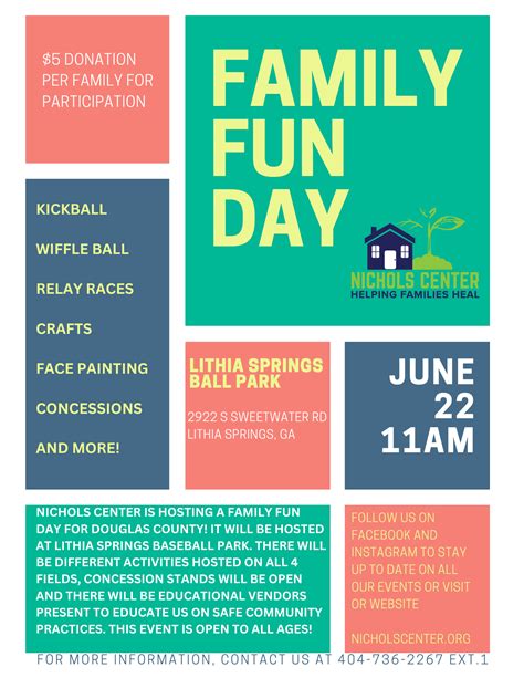 Family Fun Day | Nichols Center
