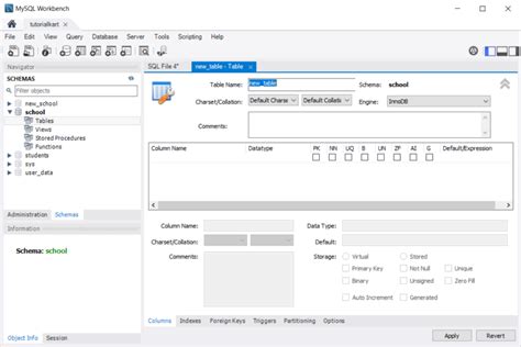 Image result for How to Create a Database Table in MySQL Shell