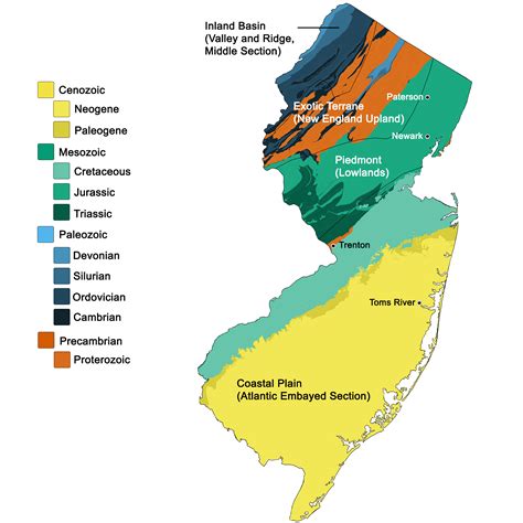 New Jersey Geologic Map Index