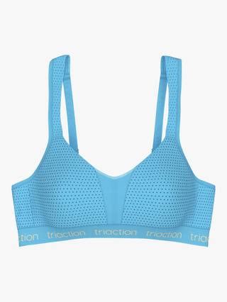 Triumph Cardio Triaction Energy Lite Sports Bra, Turkish Blue