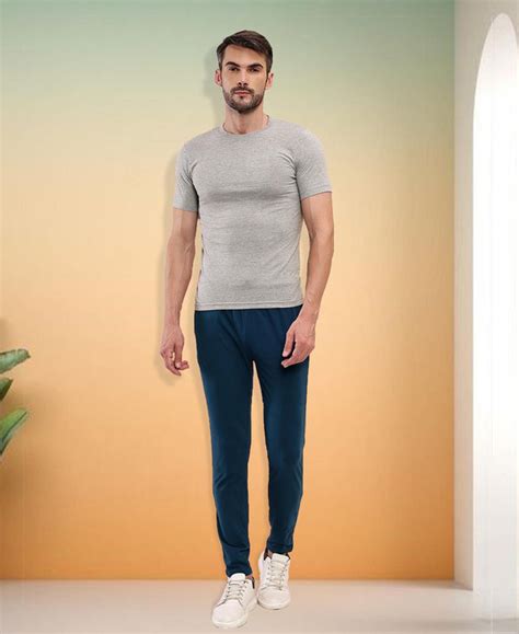 T.T. Men Slim Fit 100% Cotton Cool Round Neck Half Sleev Solid Tshirt ...