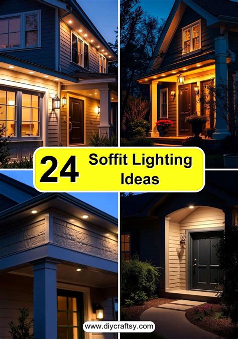24 Soffit Lighting Ideas to Enhance Your Home's Exterior