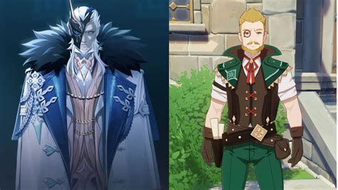 Genshin Impact leaks show buff male characters and concept art