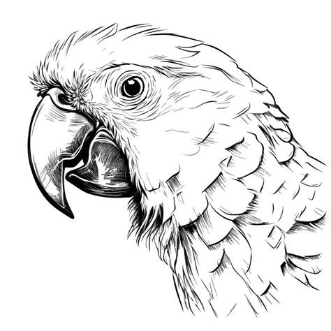 Image result for Simple Hand Drawn Parrot