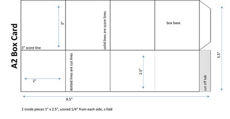 Printable Box Card Templates 的图像结果
