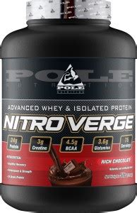 Pole Nutrition POLE NITRO VERGE PROTEIN RICH CHOCOLATE Whey Protein ...