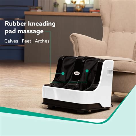 AGARO Relaxing Foot & Calf Massager Machine with Rolling & Kneading ...