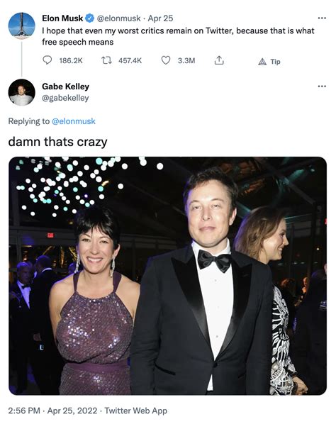 Elon Musk Ghislaine Maxwell