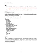 Image result for 3 8 1. Debugging Exercise