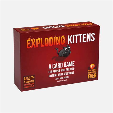 Image result for Exploding Kittens Board Game Box