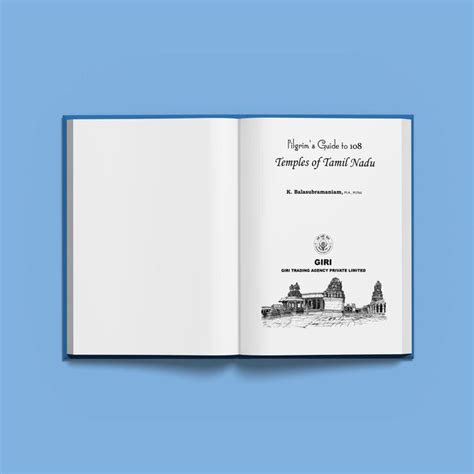 Giri - Pilgrims Guide to 108 Temples Book | Temple Historical Books