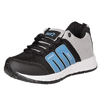 Buy DAYZ Boy's Black-Firozi Running Shoes-11 Kids UK (29 EU) (KSJ-14 ...