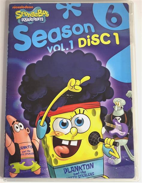 Spongebob Dvd Season 6