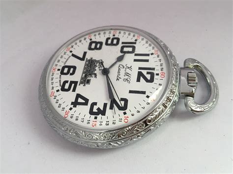 Silver Plated Steam Train Pocket Watch For Sale at 1stDibs | le jour 17 ...